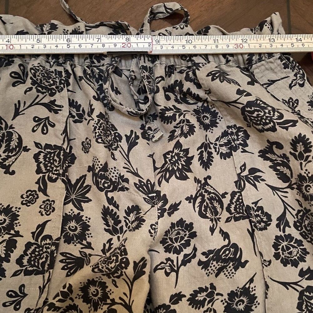 Wilfred Free Aritzia Freestyle Pant Viscose Ramie Floral Jogger Size XS Downtown - Picture 7 of 8